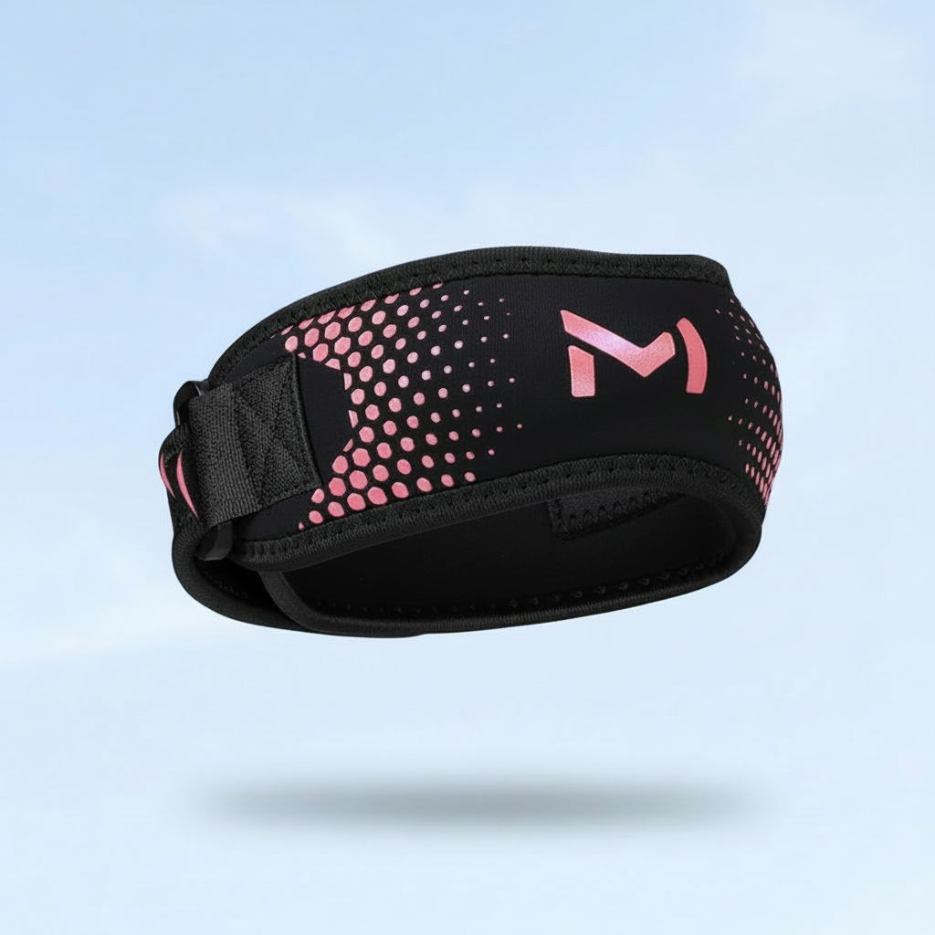 Patella band v růžové barvě bez bílé vložky